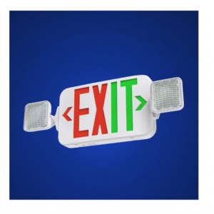 Dual Color Combo Exit Light