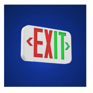 Dual Color LED Exit Light