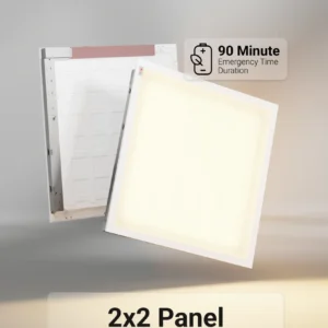 2×2 LED Flat Panel with Backup Battery